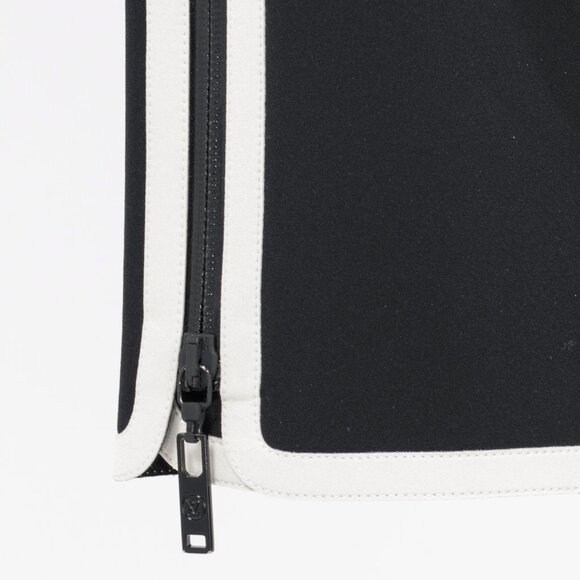 Louis Vuitton Black Stretch Piped Flared Pants - Picture 6 of 9